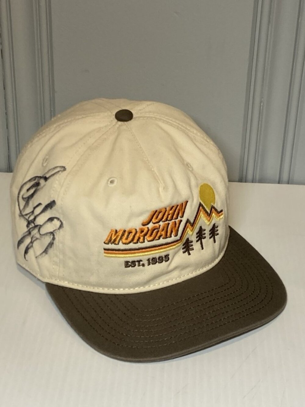 John Morgan Signed Augographed Country Music Hat Cap
